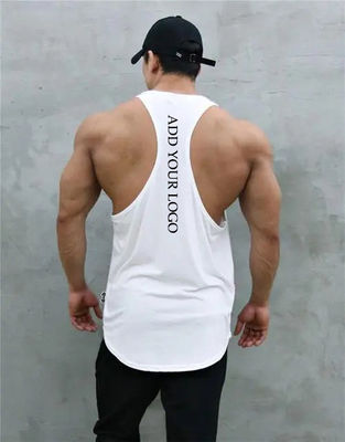 RTS OEM Digitale Druckerei Fitnessstudio Schnitt Tank ohne Ärmel für Männer Sportkleidung
