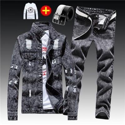 Kategorie Einkaufserzeugnisse Geschäftsmann 35 Jahre Denim-Pantel-Anzug Jacke für Männer