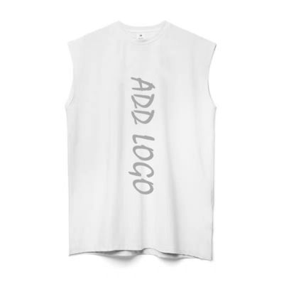 Unisex-Grafik-Digitaldruck-Sportstudio Schnitt-Ab-Sleeveless-Weste XMAMLON Custom OEM RTS
