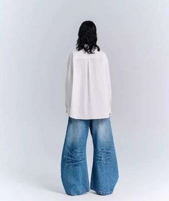 Jeans für Männer und Frauen in Plus-Size Streetwear