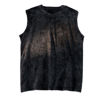 Druck 230G BAUMWOLZ Vintage Ropa Fitnessweste für Männer