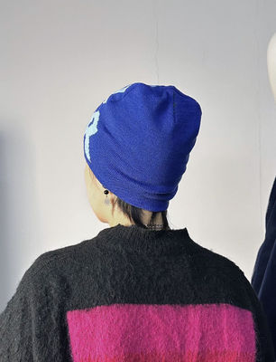 Outdoor Strick Hut Erwachsene Custom Strick Beanie Sport Warm Hut mit gemeinsamer Stofffunktion