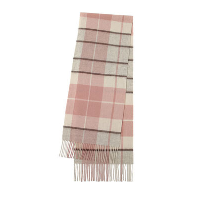 Warmer für den Hals aus Kaschmir im langen Stil aus warmer Tartan-Wolle aus Malaysia