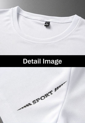 100% Polyester-Männer-Sets atmungsaktiv schnelle trockene Jacke T-Shirt für den Sommer