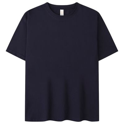 Hellblau gestickte Logo schnelle trockene Casual-Hemden für Männer in Jugend Popularität Kategorie