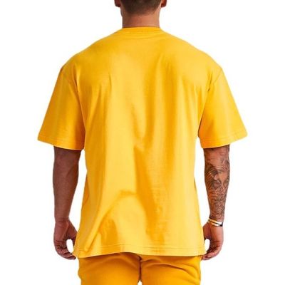 Sommer Essential Herren T-Shirt in Strickwebe und Druckmuster