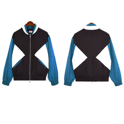 Frühling und Herbst Atmung Polyester Patchwork Straßenkleidung Tracksuit für Herren Sets