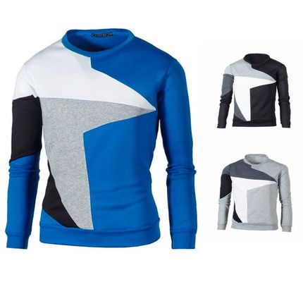 Komfortable Winddichte Long Sleeve Pullover Fleece Pullover für Männer Casual Mode