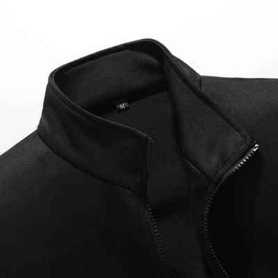 Sport-Style Herren-Zip-Up-Jacke T-Shirt und Jogger-Drei-Stücke-Track-Anzug für Sport