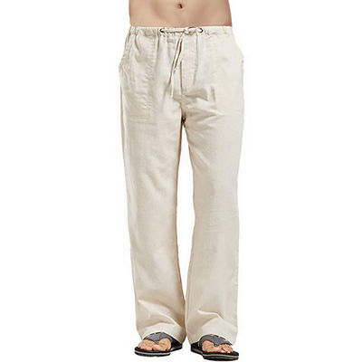 Männer Anti-Pilling-Cargo-Sweatpants Herbst wasserdichte Hosen mit flacher Vorderseite