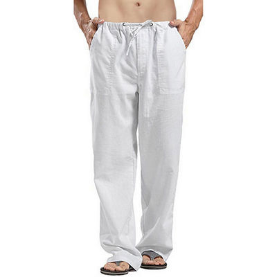 Männer Anti-Pilling-Cargo-Sweatpants Herbst wasserdichte Hosen mit flacher Vorderseite
