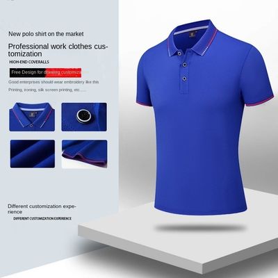 Poloshirt mit kurzem Ärmel für Männer für Geschäftsaktivitäten und Werbung