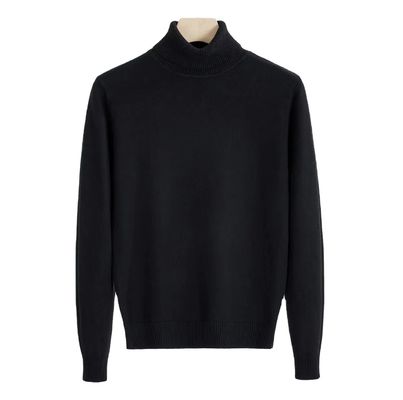 Frühlingsstrickwaren Hochhals-Pullover für Männer Winddicht Unterwäsche Bluse Unterhemd