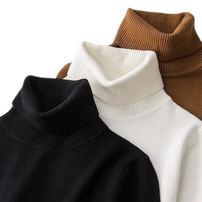 Frühlingsstrickwaren Hochhals-Pullover für Männer Winddicht Unterwäsche Bluse Unterhemd
