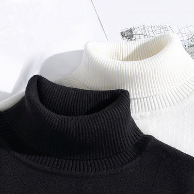 Frühlingsstrickwaren Hochhals-Pullover für Männer Winddicht Unterwäsche Bluse Unterhemd