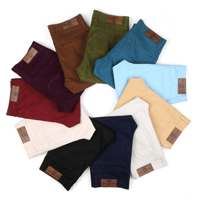 Hosen Länge Hosen Mode Stil Stretch Fit Baumwolle Mittellange Taille Hosen Für Mann