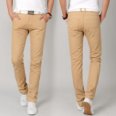 Hosen Länge Hosen Mode Stil Stretch Fit Baumwolle Mittellange Taille Hosen Für Mann