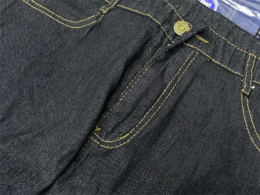 Dicke Stretch Herren Jeans Loose Straight Tube Hohe Taille Plus Größe Casual Waschen SAND WASH