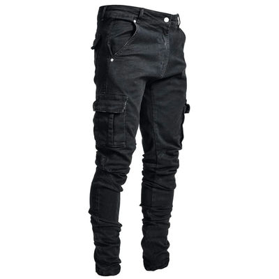 Herrenfracht Skinny Jeans mit Seitentaschen Schnelltrockene Jeans