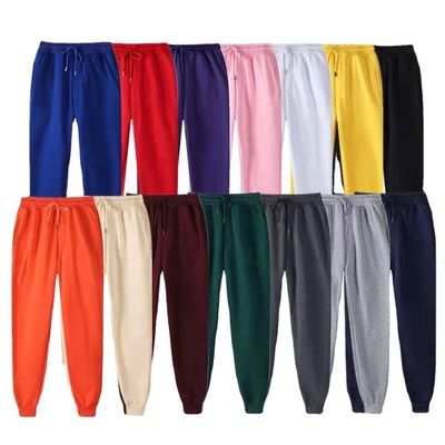 Wintersaison Custom 220g Fettfarbe mit Pelz Sweatpants Unisex Freizeitsport