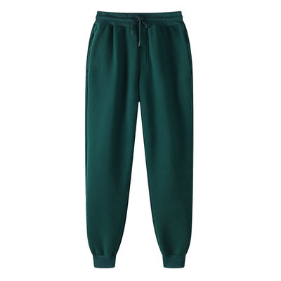 Wintersaison Custom 220g Fettfarbe mit Pelz Sweatpants Unisex Freizeitsport
