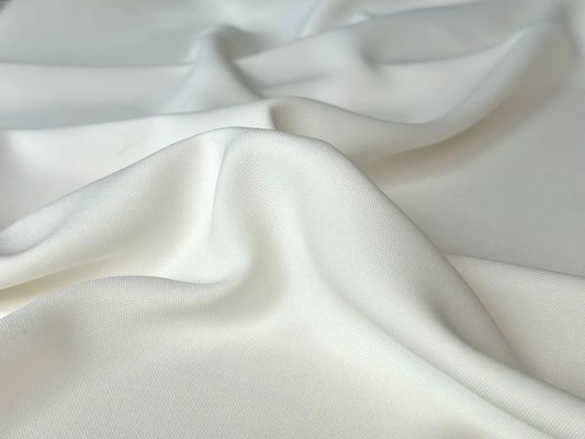 SLUB Style 100% Polyester Antibiose Stretch Matte schnell trockene Satin Stoff für Kleider