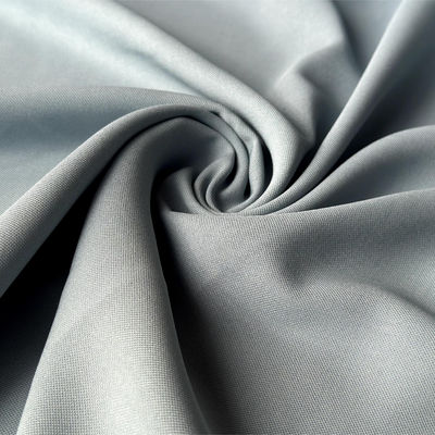 SLUB Style 100% Polyester Antibiose Stretch Matte schnell trockene Satin Stoff für Kleider