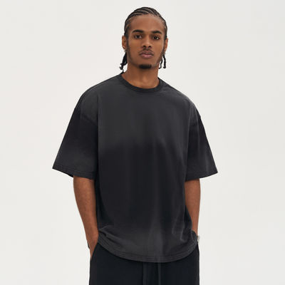 100% Baumwolle Unisex-T-Shirt mit übergroßer Größe