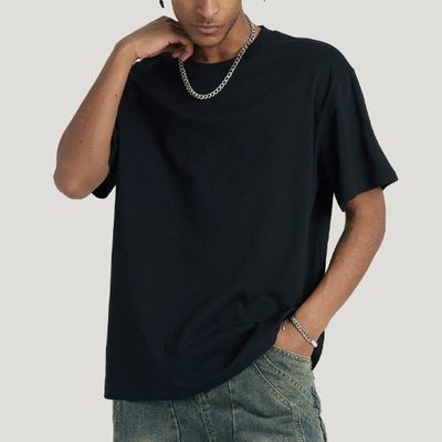 Custom 190G RTS Schnelltrockenes T-Shirt für Männer Casual Stil Strickgewebe Methode gestrickt