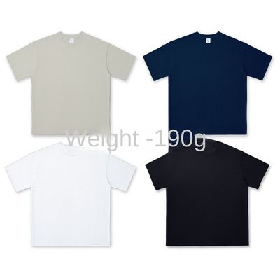 Custom 190G RTS Schnelltrockenes T-Shirt für Männer Casual Stil Strickgewebe Methode gestrickt