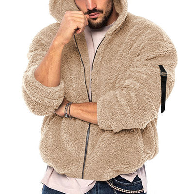 Doppelseitige Arctic Velvet Jacke für Männer, winddicht und aus Baumwolle