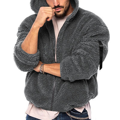 Doppelseitige Arctic Velvet Jacke für Männer, winddicht und aus Baumwolle