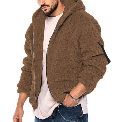 Doppelseitige Arctic Velvet Jacke für Männer, winddicht und aus Baumwolle