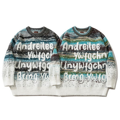 Lange Ärmeln, Pullover, Strickwaren, Weihnachtssweater aus Wolle, Sweatshirts für Männer