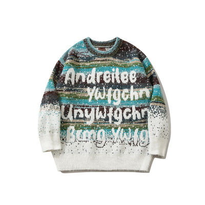 Lange Ärmeln, Pullover, Strickwaren, Weihnachtssweater aus Wolle, Sweatshirts für Männer
