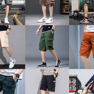 Frühjahrsfestival 2023 Männer Casual Shorts mit großen Taschen und atmungsaktivem Stoff