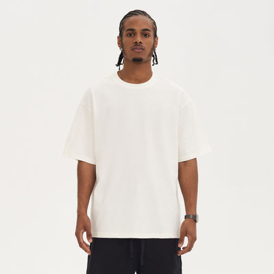 220G Großformat 100% Baumwolle Herren T-Shirt für Vintage Streetwear Look von XMAMLON Support
