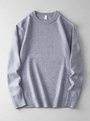 Männer Merino Wolle Strickware Stilvolle Lyocell Jumper Custom Solid Pullover Kaschmir Cardigan