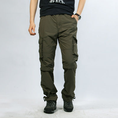 Mittellange Taille XMAMLON RTS Abnehmbare Casual-Hosen Herren Outdoor-Schnelltrocknungs-Sweatpants