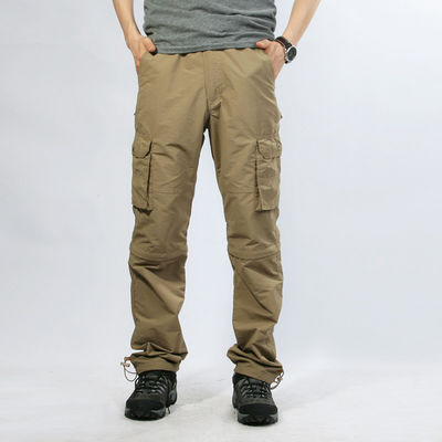 Mittellange Taille XMAMLON RTS Abnehmbare Casual-Hosen Herren Outdoor-Schnelltrocknungs-Sweatpants