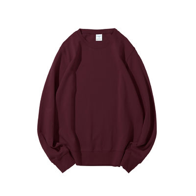 Custom 300g Doppelseitig gestrickte Crew-Hals Herren Hoodies Sweatshirts für die Wintergesundheit