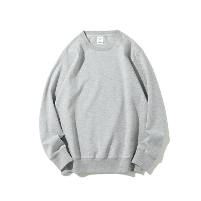 Custom 300g Doppelseitig gestrickte Crew-Hals Herren Hoodies Sweatshirts für die Wintergesundheit