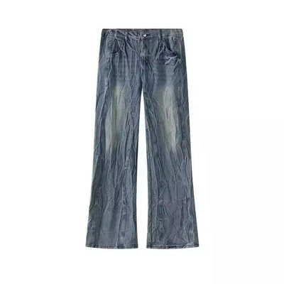 Stiefel-Schnitt Flare Loose Schweiß Herren Jeans Hosen Hosen für Männer