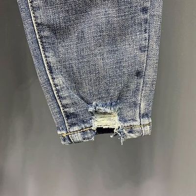 WASCHED Designer Herrenhosen Jeans Schlanke Hosen für Männer Schnitt Waren auf Lager