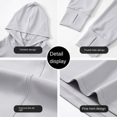 100% Polyester-Druck-Digitaldruck Schwarze Kapuzenjuppe Männer-Kapuzenjuppen Sweatsuits