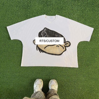 T-Shirts für Männer und Frauen in großen Größen mit individuellem RTS-Grafikdruck aus 100% Baumwolle