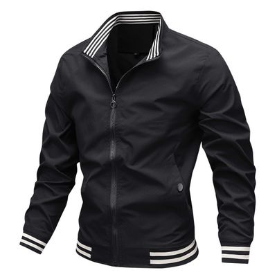 2023 Männer Polyester Baumwolle Padded Coat Bomber Regelmäßige Länge Weaving Methode Gewebt
