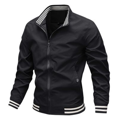 2023 Männer Polyester Baumwolle Padded Coat Bomber Regelmäßige Länge Weaving Methode Gewebt
