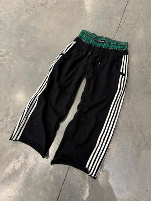 Straßenbekleidung Mode doppelte Taille XMAMLON RTS Herren-Sweatpants mit Zugseilverschluss