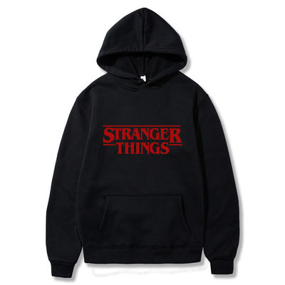 Atemberaubend schwarzer Hoodie ohne Auskleidung für normale Ärmel